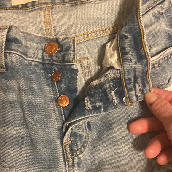 Gap Relaxed Distressed Boyfriend jeans - Picture 2 of 7